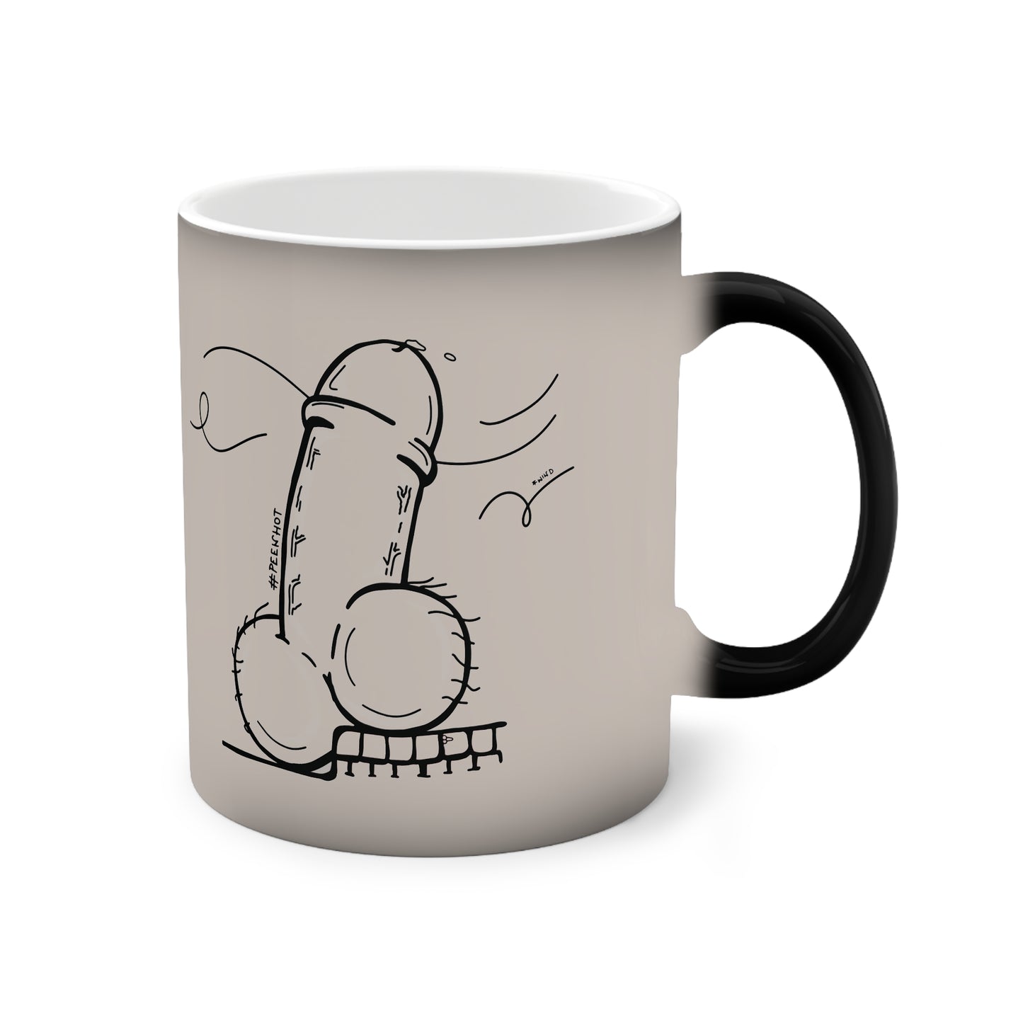 HOT PEEN - Color-Changing Mug